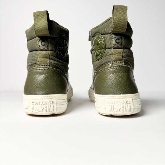 Converse All Star Berkshire Boots Cargo Khaki Egret US Sz Men's 8 / Women's 10 - Picture 9 of 14